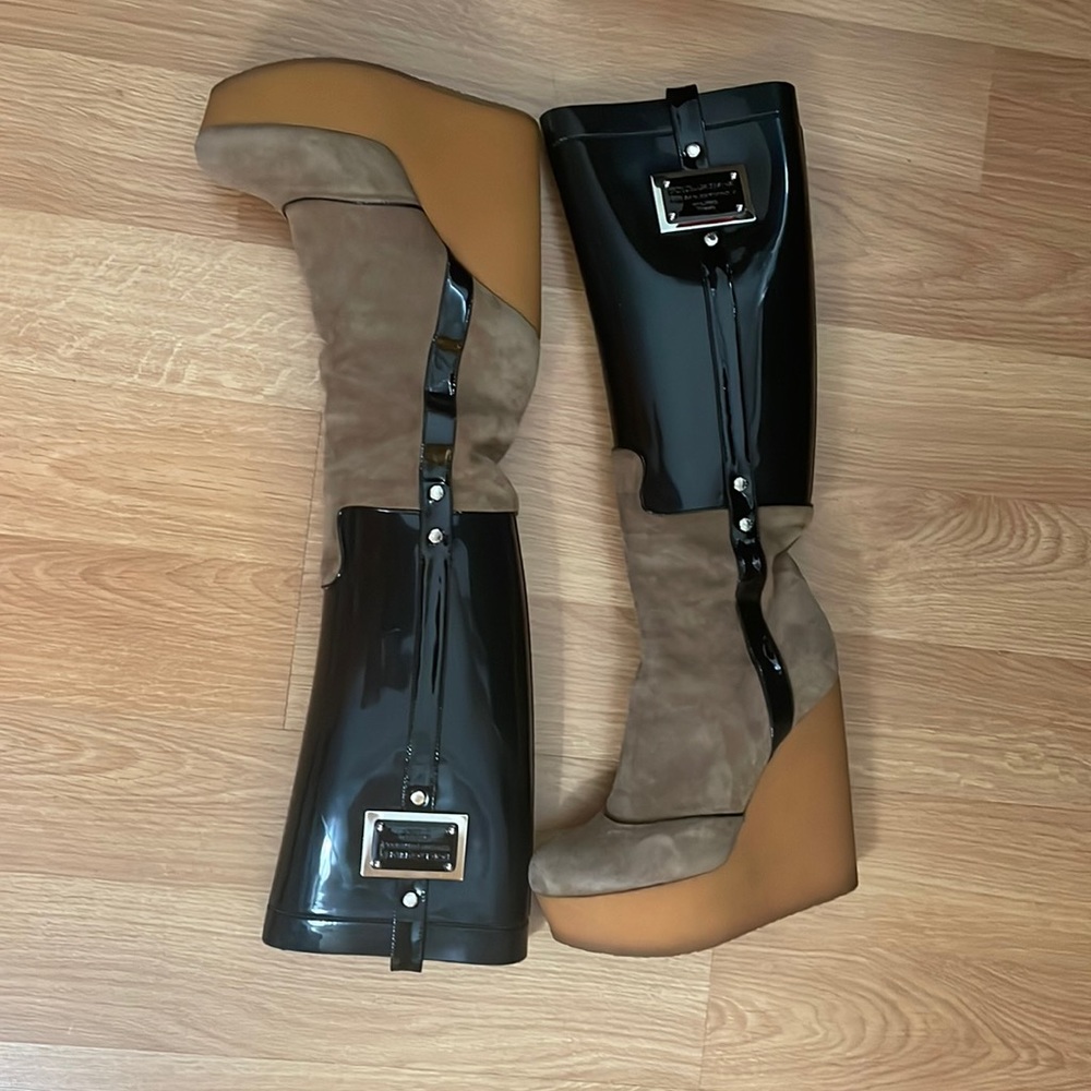 Dolce & Gabbana platform boots